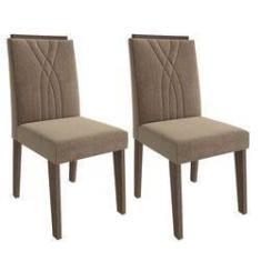 Imagem de Conjunto 2 Cadeiras Em Mdf Nicole Cimol