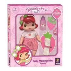 Imagem de Boneca Baby Moranguinho Faz Xixi Com Acessórios - Mimo