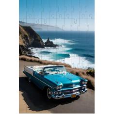 Imagem de Quebra-Cabeça Carro Irado 300 Peças Em Mdf - Reidopendrive