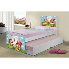 Imagem de Bicama Juvenil Adesivada Mundo das Fadinhas