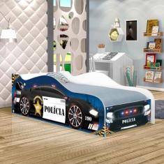 Imagem de Cama Carro Polícia Kids Solteiro