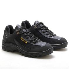 Imagem de Tênis Adventure Masculino Couro Cadarço Trilhas Conforto - Carpidera, 