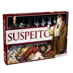 Imagem de Jogo Infantil Tabuleiro Suspeito Detetive +7 Anos Brinquedo Para Crian