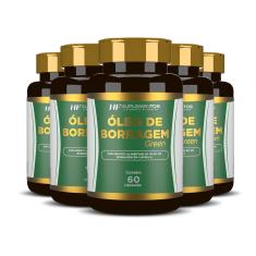 Imagem de 5x Oleo de borragem green hf suplementos 60 caps