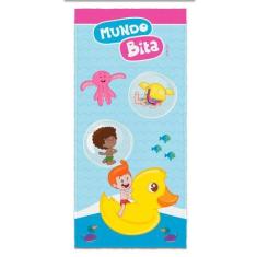 Imagem de Toalha De Banho Mundo Bita Patinho Felpuda 60Cmx1,20 - Lepper