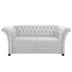 Imagem de Namoradeira Chesterfield Sofia Corano Branco