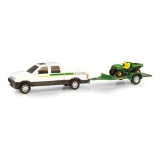 Imagem de Miniatura Caminhonete/Reboque Ertl John Deere Hauling Set