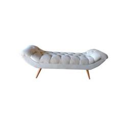 Imagem de Recamier Persa 1,40 P/ Clinica , Salão , Quarto - sued bege - Estofado