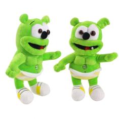 Imagem de Boneca de pelúcia verde Gummy Bear Music Bear com voz de 30 cm