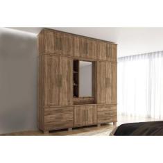 Imagem de Guarda Roupa Casal 13 Portas E 7 Gavetas Londres Capelinha Atacama - S