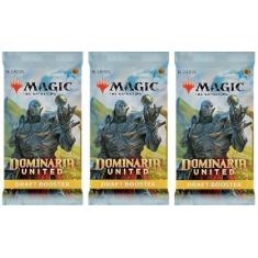 Imagem de 3 Packs MTG Draft Booster Pack Lot MTG Dominaria United