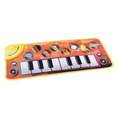 Imagem de Tapete Musical Piano Educativo Infantil Com 8 Sons 73X29cm - Dm