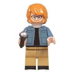 Imagem de Boneco Blocos De Montar Cantor Ed Sheeran Jeans Exclusivo - Mega Block