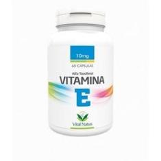Imagem de Vitamina E (Alfa Tocoferol) (100mg) 60 cápsulas-Vital Natus