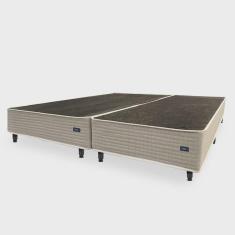 Imagem de Cama Box Universal king size Evolution Tecido Jacquard Café - 193x203