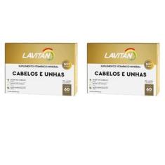 Imagem de Kit 02 Lavitan Cabelos E Unhas Com 60 Cápsulas - Cimed