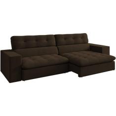 Imagem de Sofa Retratil E Reclinavel 3 Lugares 218 cm Eldorado sl 942 Veludo Moll