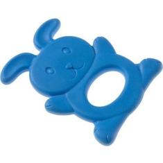 Imagem de Kit 4 Mordedores Bebe Masculino Azul Sortidos Pimpolho 7782