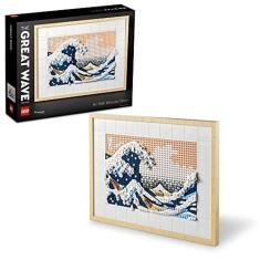 Imagem de Lego Art Hokusai - A Grande Onda 31208, Kit De Arte Em 3d