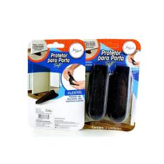 Imagem de Protetor Prendedor Cunha Aparador Trava Calço De Porta Com 2 unidades