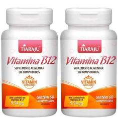 Imagem de Kit 2 Vitamina B12 60 Comprimidos Tiaraju