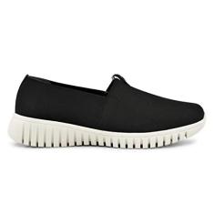 Imagem de Tênis Usaflex Feminino Casual Slip On Elástico AE2219