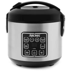 Imagem de Panela Elétrica de Arroz, 1 L, 450W, preto, 110v, AROMA HOUSEWARES ARC 914SBD, Preto