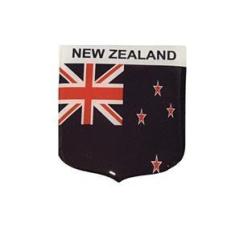Imagem de Adesivo Resinado Em Escudo Da Bandeira Da Nova Zelândia