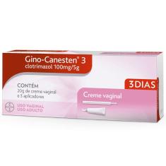 Imagem de Gino-Canesten 3 Creme Vaginal com 20g + 3 aplicadores Bayer 20g Creme Vaginal