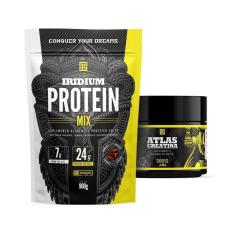 Imagem de Kit Whey Protein mix + Atlas Creatina 90g - Iridium Labs-Unissex