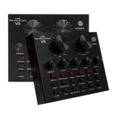 Imagem de Mesa De Som V8 Áudio Usb Smart Conjunto Interface Externa