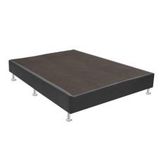 Imagem de Base Box Solteiro Sommier Sintético Viúva 128x188x30 Ortobom Cinza