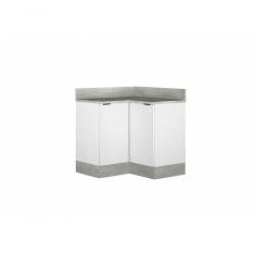 Imagem de Balcão De Canto Cozinhas Itatiaia Exclusive 2 Portas Branco Cdm