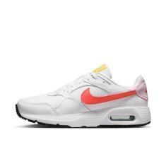 Imagem de Nike Tênis feminino Air Max SC (FZ3623-100, branco/espuma rosa/laranja claro), Branco/Espuma Rosa/Laranja Laser Claro, 37