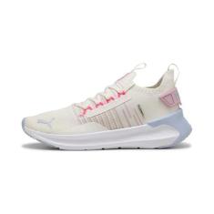 Imagem de PUMA Tênis de corrida feminino Softride Symmetry Fuzion, Quente branco-rosa malva - clima frio, 35
