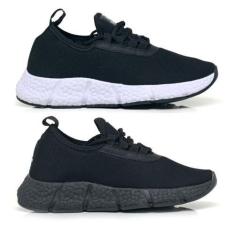 Imagem de Kit Combo 2 Tênis Academia 33Y New Fast Caminhada  - Nog, Preto, Preto