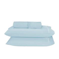 Imagem de Lencol Ponto Palito Super King 3 pç Microfibra Premium 170 Fios Roupa 