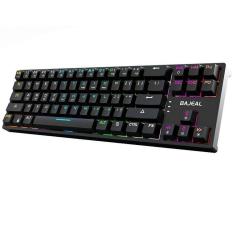 Imagem de Teclado mecânico anti-fantasmas RGB retroiluminado USB com fio