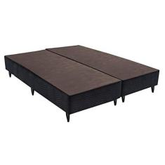 Imagem de Base Sommier Camurça Super King 193x203x30cm Ortobom Preto
