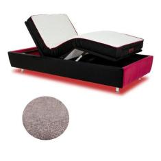 Imagem de Cama Solteiro Articulada Box Gamer Linho Escuro 108X218 Cm - Pilati