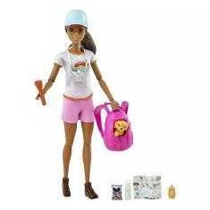 Imagem de Boneca Barbie Dia de Trilha com Pet GKH73 HNC39 - Mattel