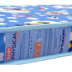 Imagem de Berço Mini Cama Classic Pés Amadeirado com Colchão D18 - Reller Móveis