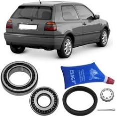 Imagem de Kit Rolamento Roda Volkswagen Golf 94 a 98 Traseiro Sem Abs Skf