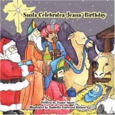 Imagem de Santa Celebrates Jesus Birthday