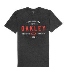 Imagem de Camiseta Oakley Premium Quality Blackout Chumbo