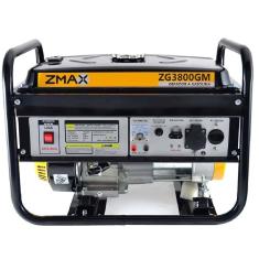 Imagem de Gerador à Gasolina 3,5KVA 4T ZG3800GM Pártida Manual Bivolt 454225 ZMAX