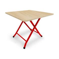 Imagem de Mesa Infantil Havai Dobrável Para Criança Desenhar Vermelho E Jade - G