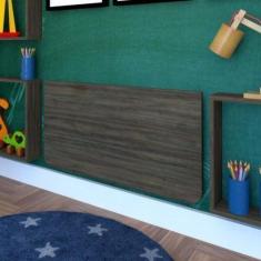 Imagem de Mesa Infantil Dobrável 60cm Com Canto Arredondado Bramov Móveis