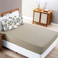 Imagem de Jogo De Lençol Casal Padrão Quality Malha 100% Algodão 3 Peças Blossom