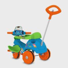 Imagem de Triciclo Velobaby 356 Função Passeio Pedal Bandeirantes Azul